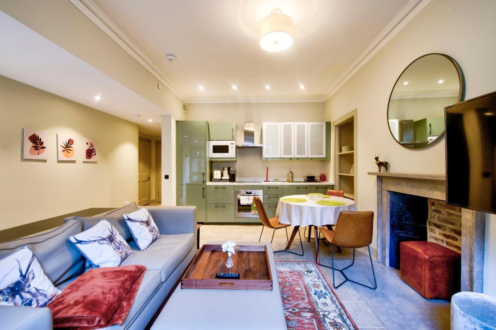 Ferienwohnung Guestready - Manor Place Basement Edinburgh Exterior foto
