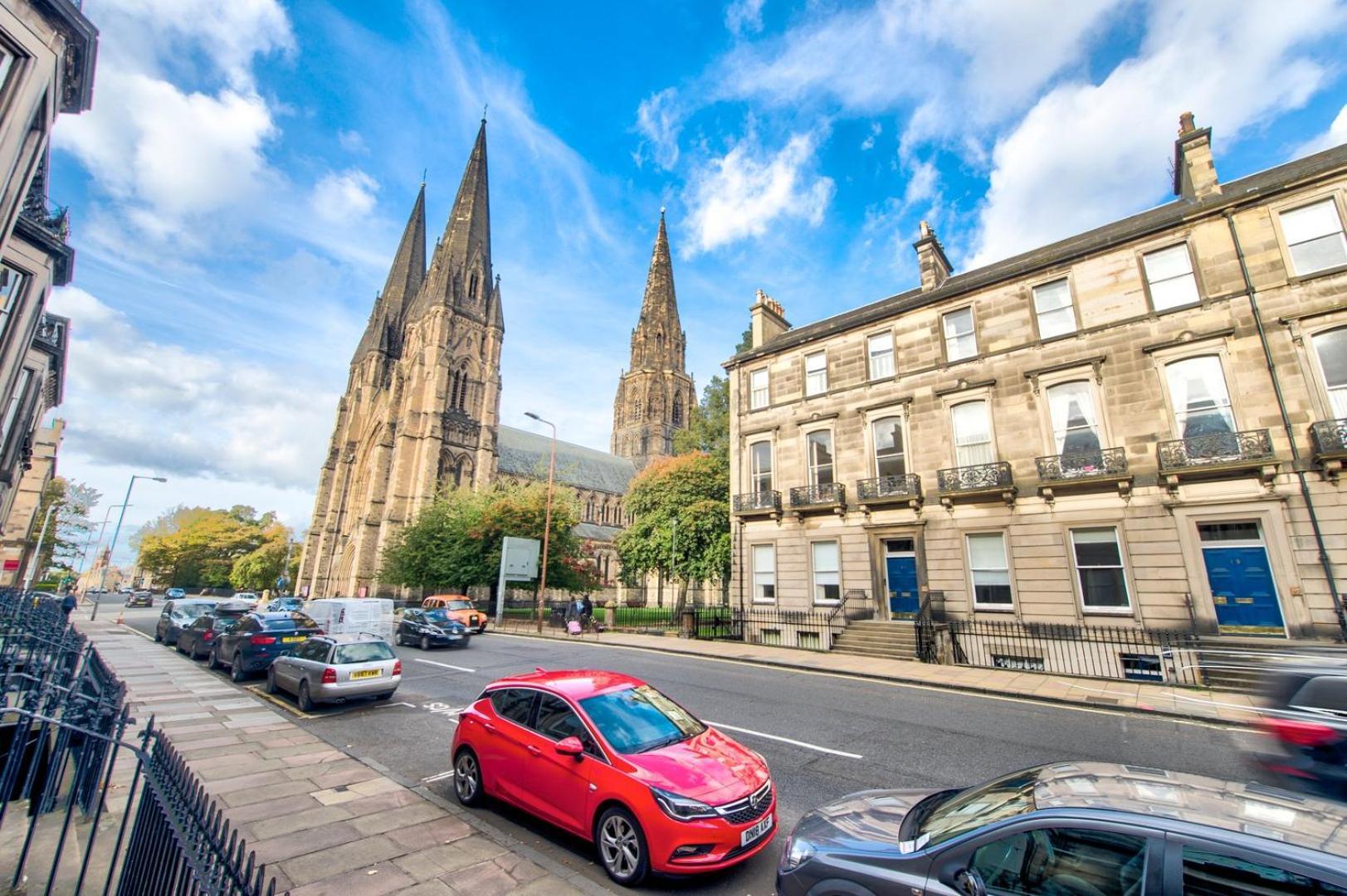 Ferienwohnung Guestready - Manor Place Basement Edinburgh Exterior foto